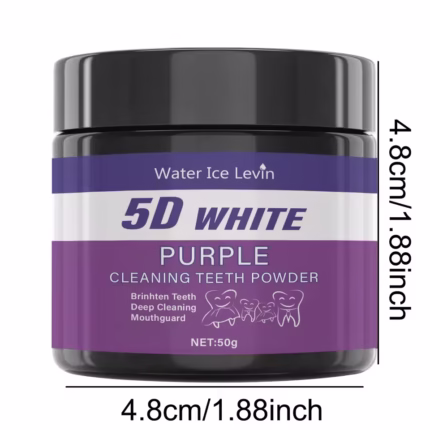 Purple Teeth Whiting Cleaning Powder
