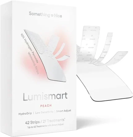 Something Nice Lumismart Whitening Strips – Enamel Safe for Sensitive Teeth